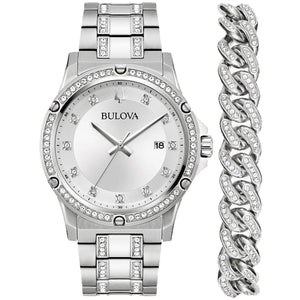 Bulova Men's Crystal Box Set