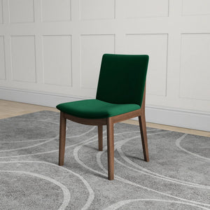 Laura - Mid-Century Modern Solid Wood Dining Chair (Set of 2)