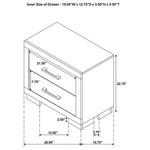 Tokyo - LED Bedroom Set