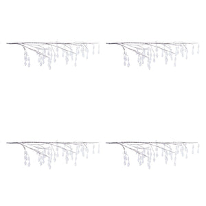 Jewel Icicle Drop Branch (Set of 4)
