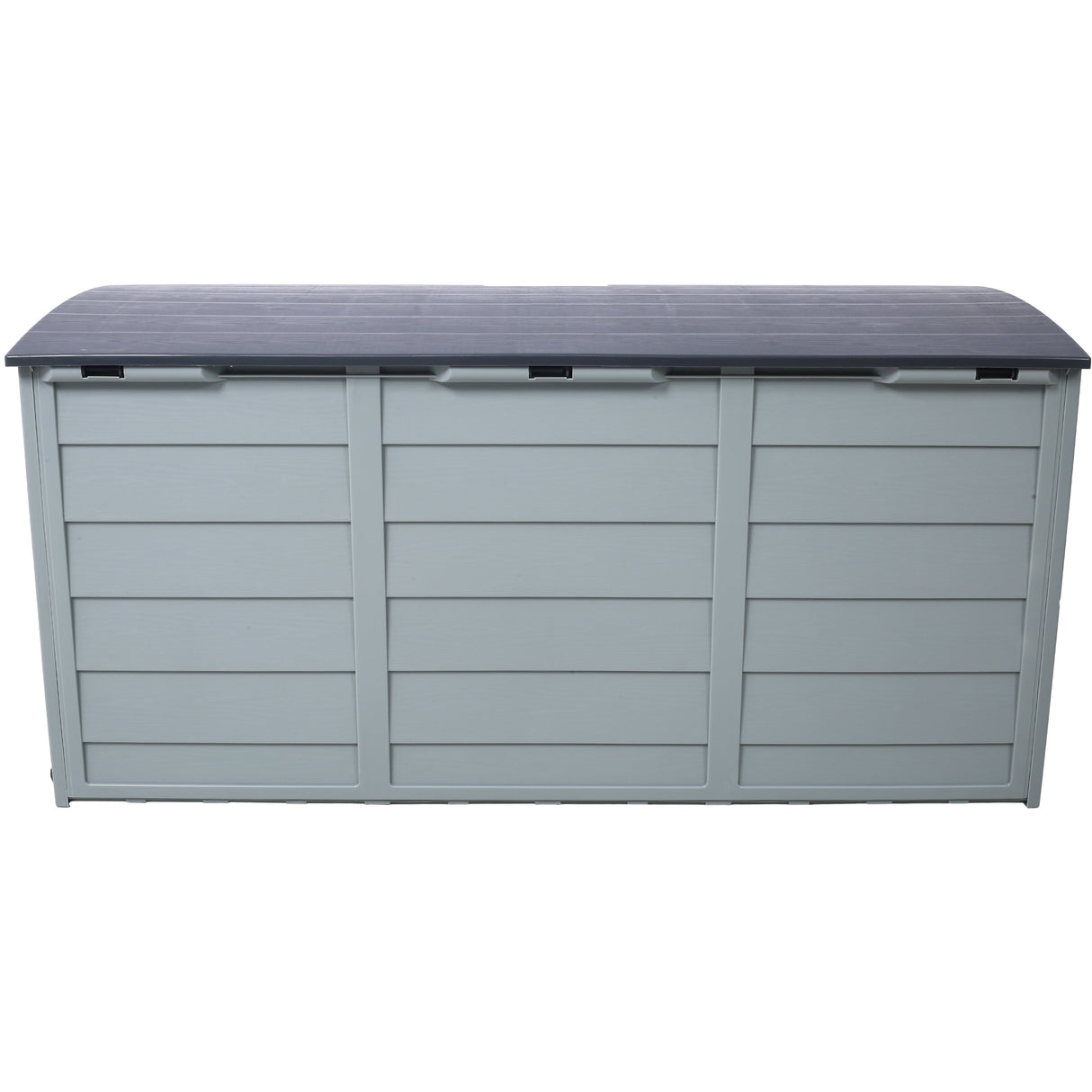 All Weather UV Pool Deck Box Storage Shed Bin with Wheels