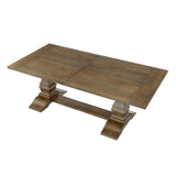Extendable Wooden Dining Table, Seats 6