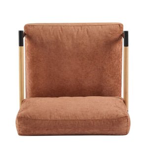 Modern Accent Chair With Cushions, Cozy Seating