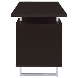 Lawtey 60-inch 2-drawer Office Computer Desk Cappuccino