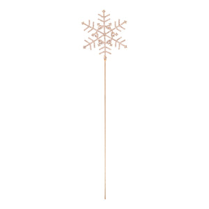 Jeweled Snowflake Stem(Set of 4