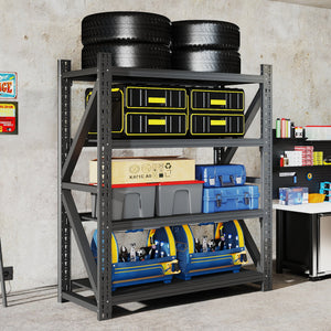 Heavy Duty Metal Adjustable Garage Shelves