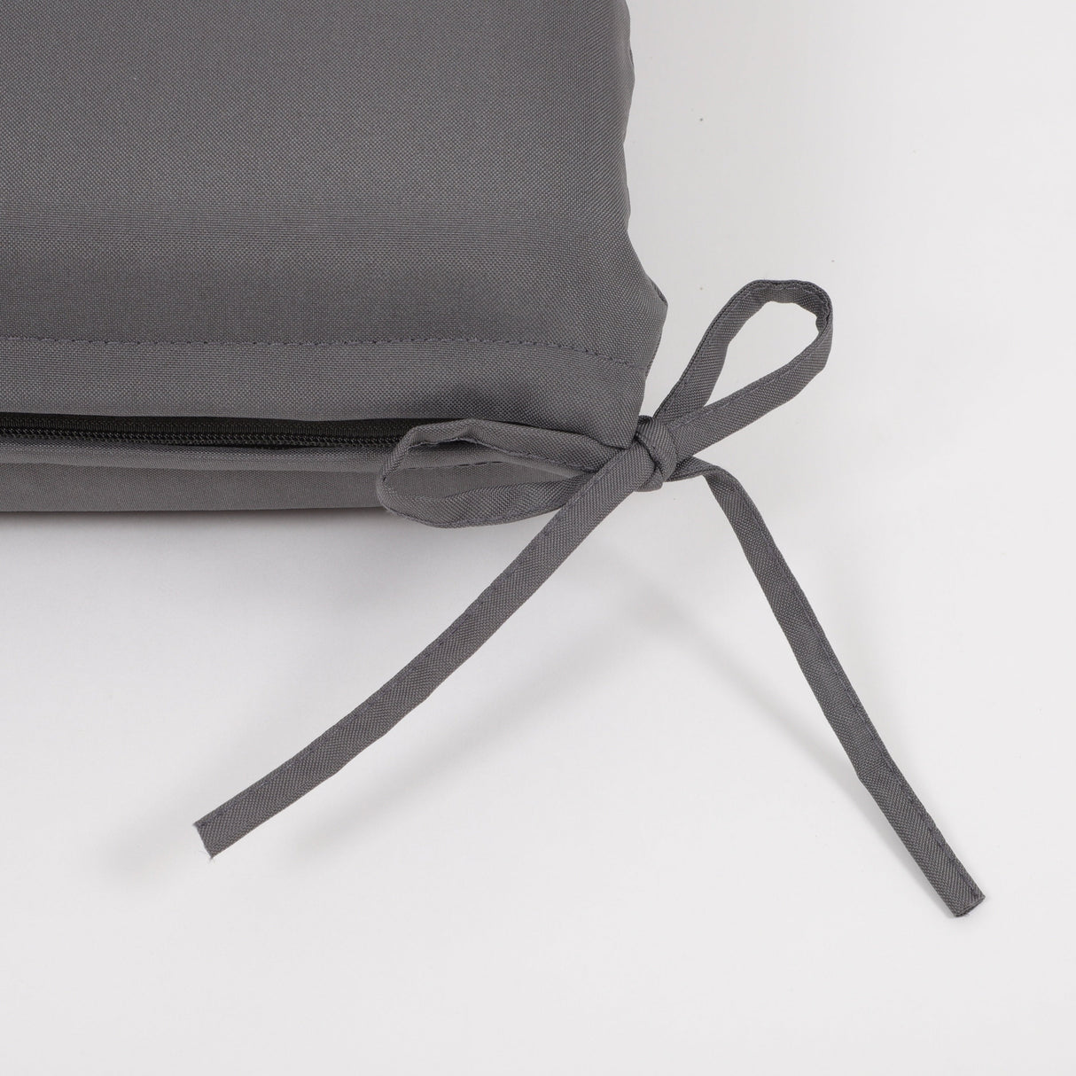 2-Piece Outdoor Chaise Lounge Cushion Set, Grey