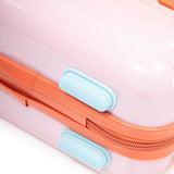 2 Pc PC Spinner Wheel Luggage Set with Gradient Color and Lock