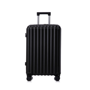 ABS Spinner Wheel Luggage Carry On Suitcase with Cup Holder and USB Port