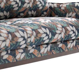 2 Seater Loveseat Sofa With Spacious Seating Area