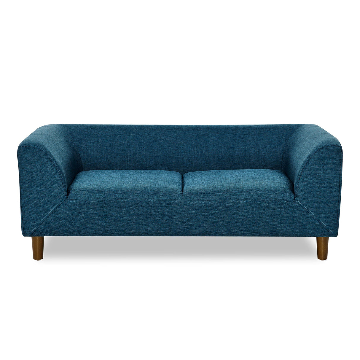 Modern Rectangular Pet Sofa With Backrest And Armrests For Small And Medium Dogs, Soft Cushion