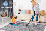 NAAR MARFI Collection Oriental Non-Shedding and Stain Resistant Area Rug