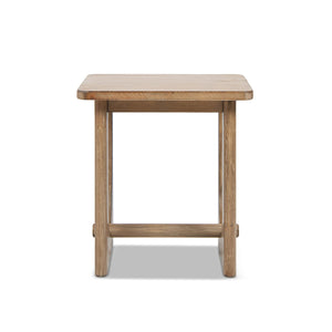 Turnkey 22" Square Side Table Antique