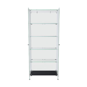 Premium 5 Tier Glass Display Case With 5 Dynamic LED Modes