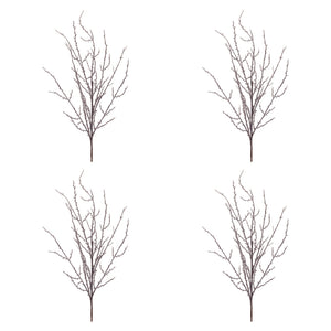 Frosted Snowy Twig Branch (Set of 4)