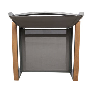 Aresha - Metal Outdoor Dining Armchair (Set of 2) - Gray