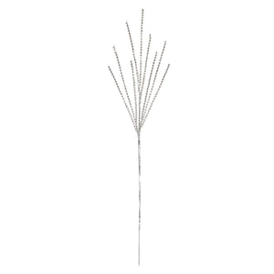 Jewel Bead Spray (Set of 2); Silver
