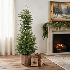 5FT Artificial Real Touch Norfolk Pine Tree - Potted Plants