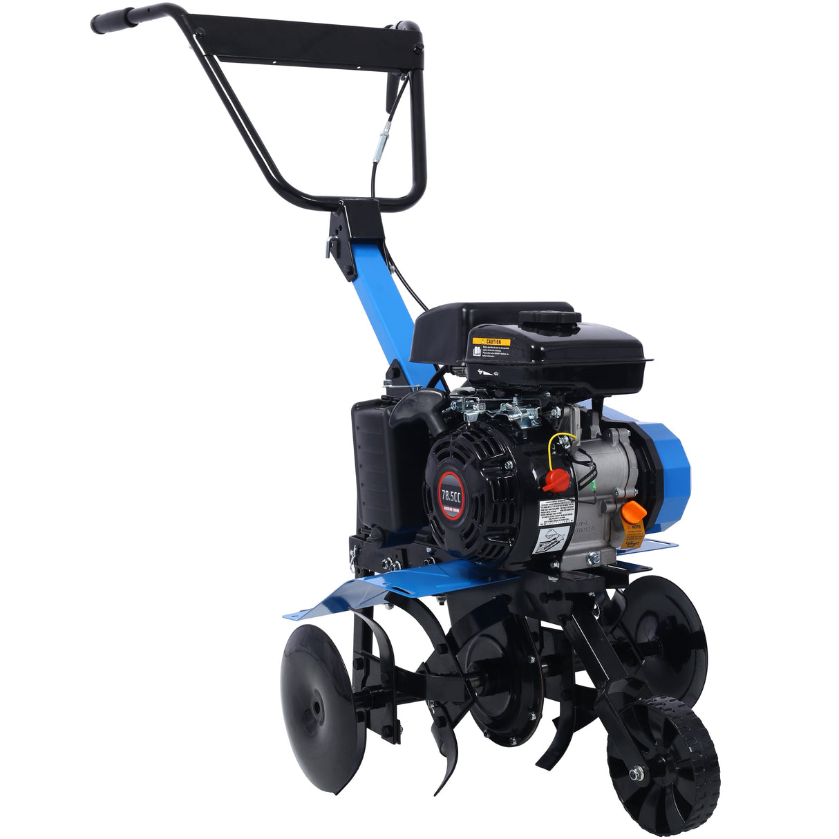 Gas-Powered 4-Cycle 2-in-1 Tiller and Cultivator
