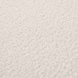 Textured Boucle Ottoman Bench With Hinged Lid For Seating And Storage - Beige