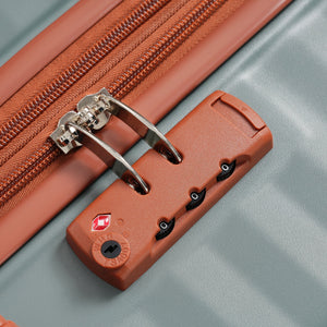 Deluxe 5-Piece Hard-Side Luggage Set with USB and TSA Locks - Multiple Colors