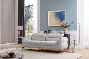Zoe Modern Style 3PC Living Room Set