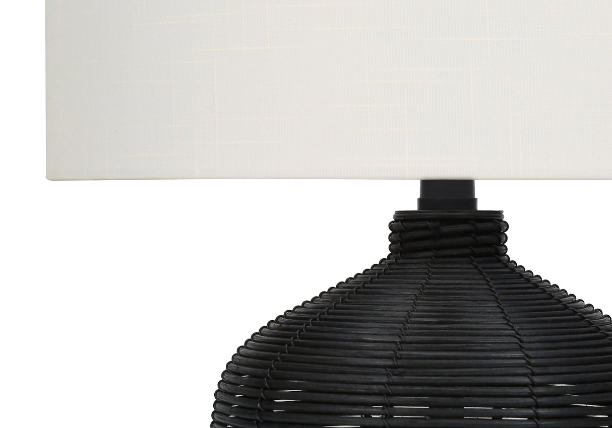 Lighting, Table Lamp, Rattan, Modern