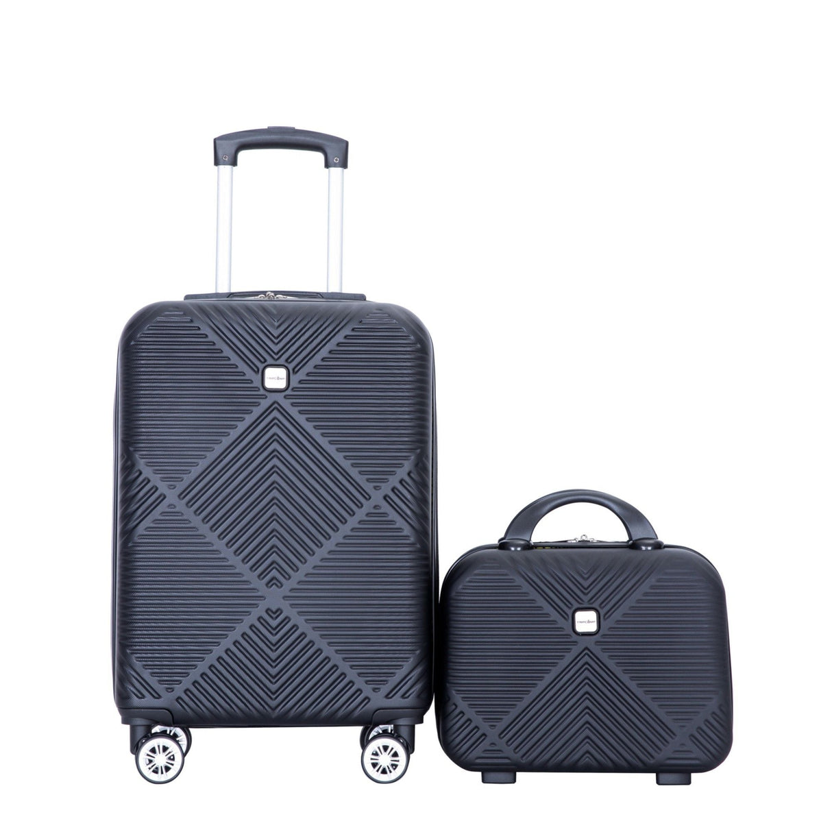 2 Piece Luggage Sets Lightweight Suitcase, Spinner Wheels