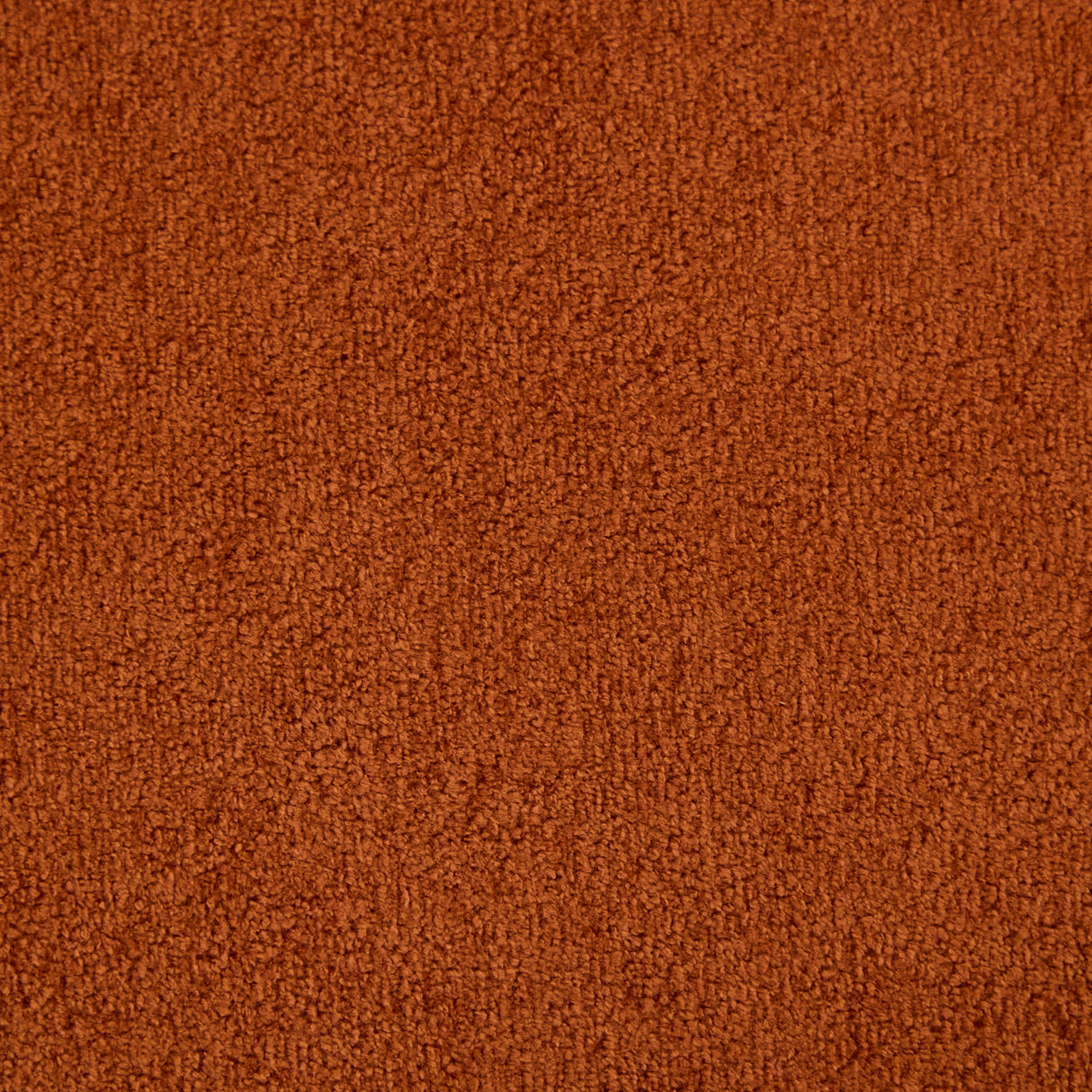 Round Armrest Loveseat (Dark Orange + Brown)
