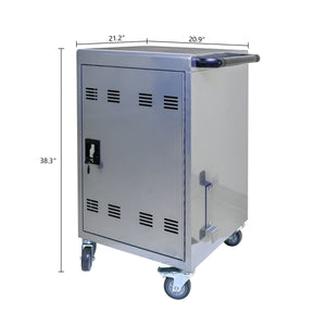 Mobile Charging Cart For Tablets & Laptops - 35 Device Capacity
