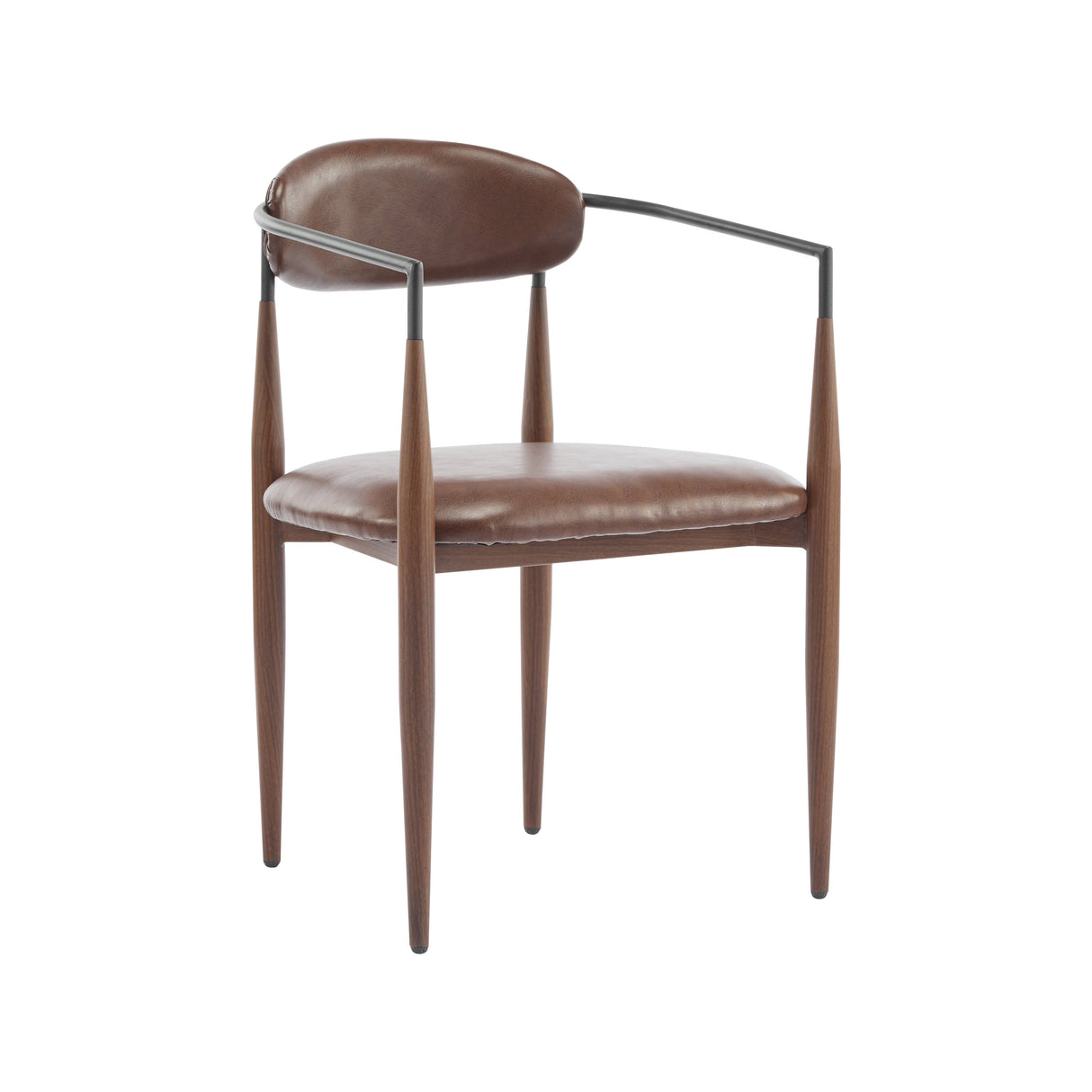 Fielding Mid-Century Modern Dining Chair, Set of 2