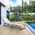 Folding-chaise-lounge-with-4-position-reclining-back,-breathable-mesh-seat-Outdoor-Seating