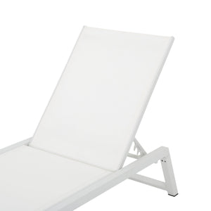 Myers - Modern Chaise Lounge Set With Adjustable Back