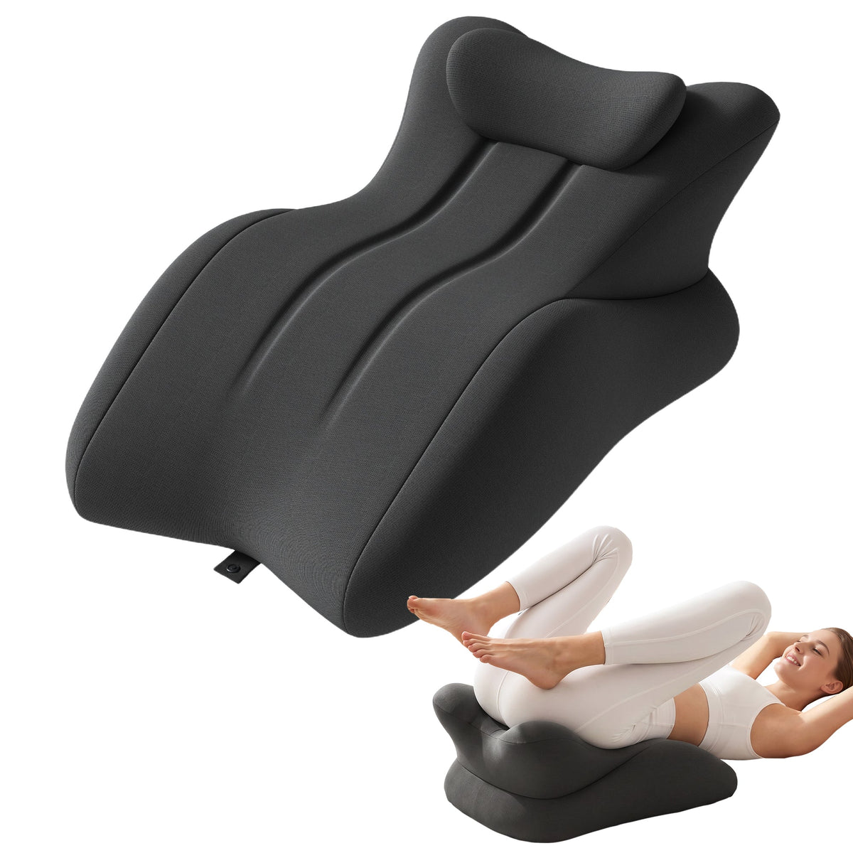 Memory Foam Ergonomic Wedge Pillow for Couples