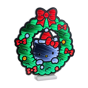 Hello-Kitty®?--Wreath-Ekkolight-20”H-Lighting-Decorations