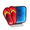 Margaritaville Flip Flop EkkoLight 12"H