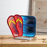 Margaritaville Flip Flop EkkoLight 12"H