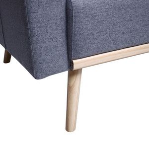 Easton - Fabric Loveseat With USB Charging Ports Pockets And Pillows