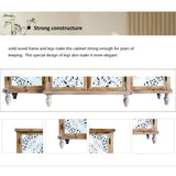 Hollow-Carved Accent Cabinenet