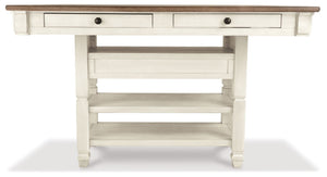 Bolanburg - Rectangular Dining Room Counter Table - Beige