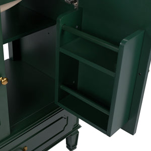 Bathroom Vanity With Sink, Soft Closing Door, Multi Functional Storage