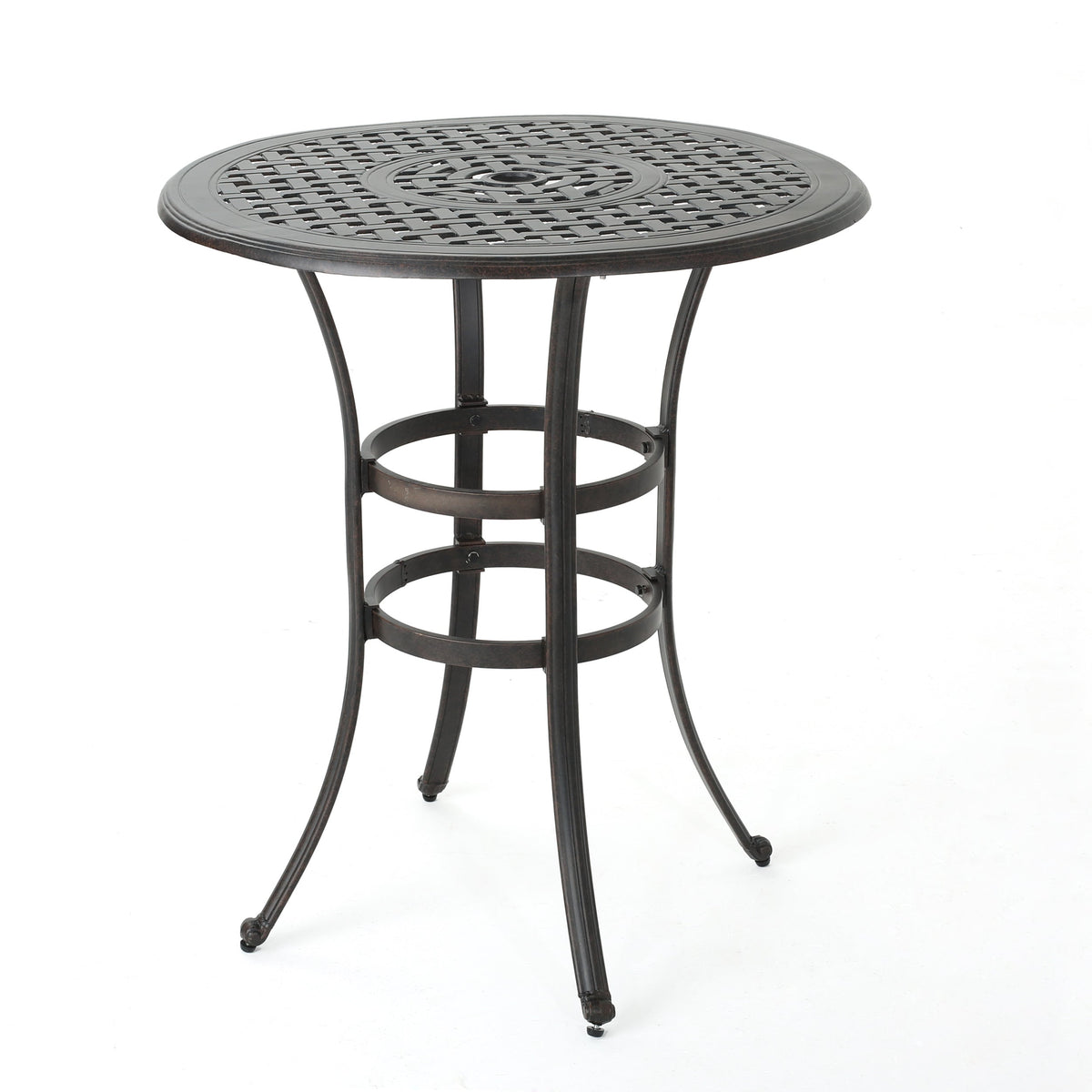 Cast Aluminium Bar Table