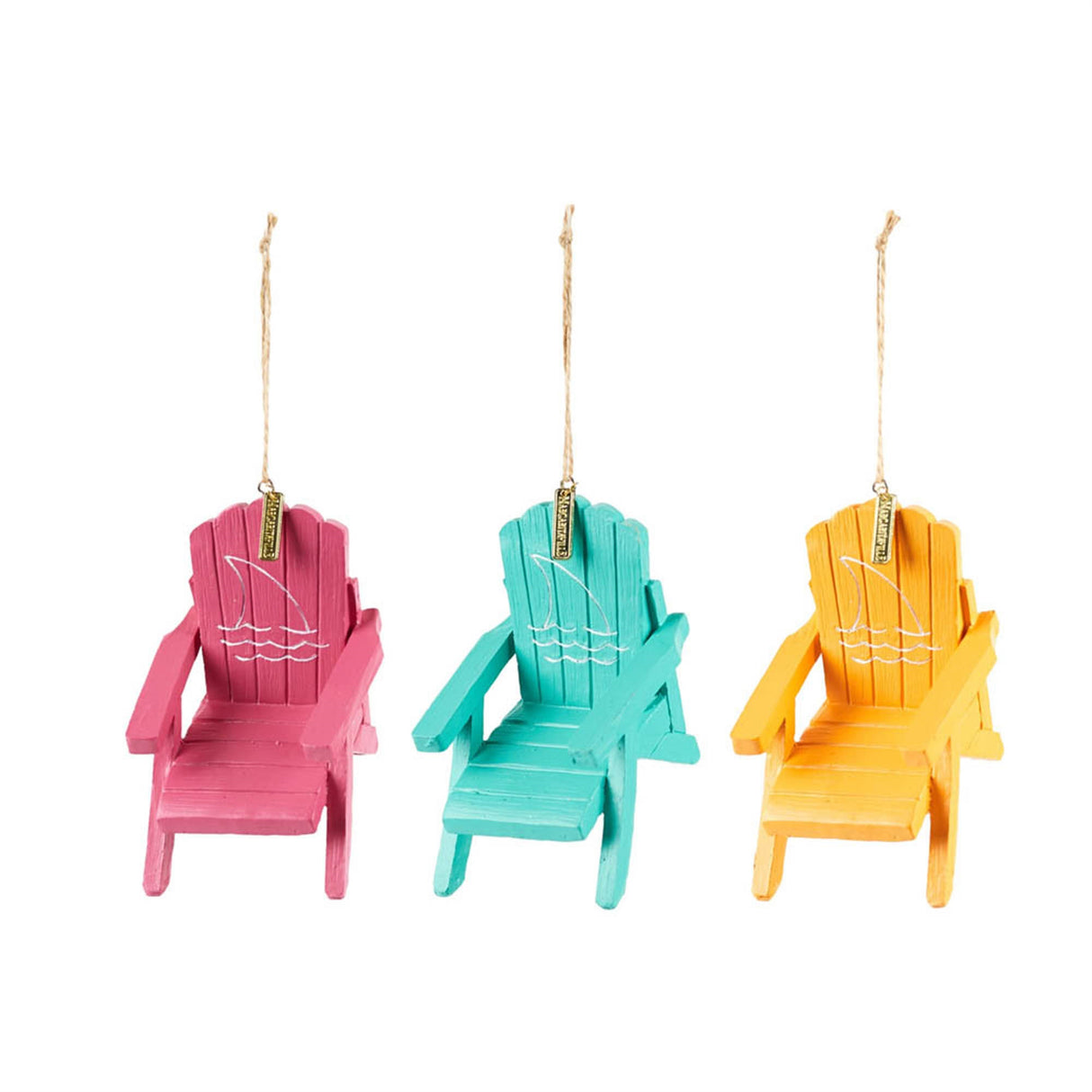 Margaritaville-Adirondack-Chair-Ornament-(Set-of-3)-Christmas-Ornaments