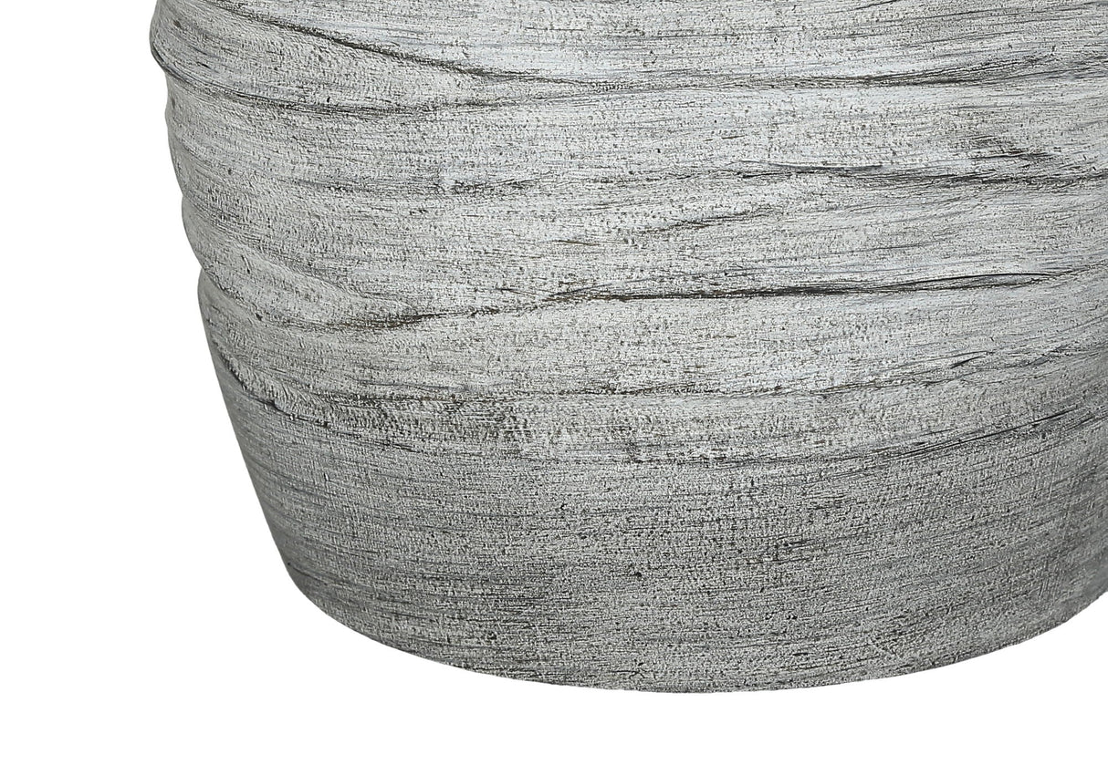 Lighting Table Lamp Resin Modern Gray Cream
