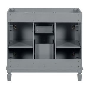 Bathroom Vanity Cabinet With 2 Soft Closing Doors And 2 Drawers