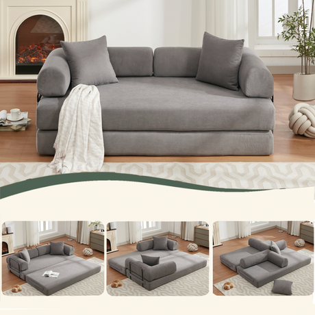 Isabel Corduroy Modular Sleeper Sofa