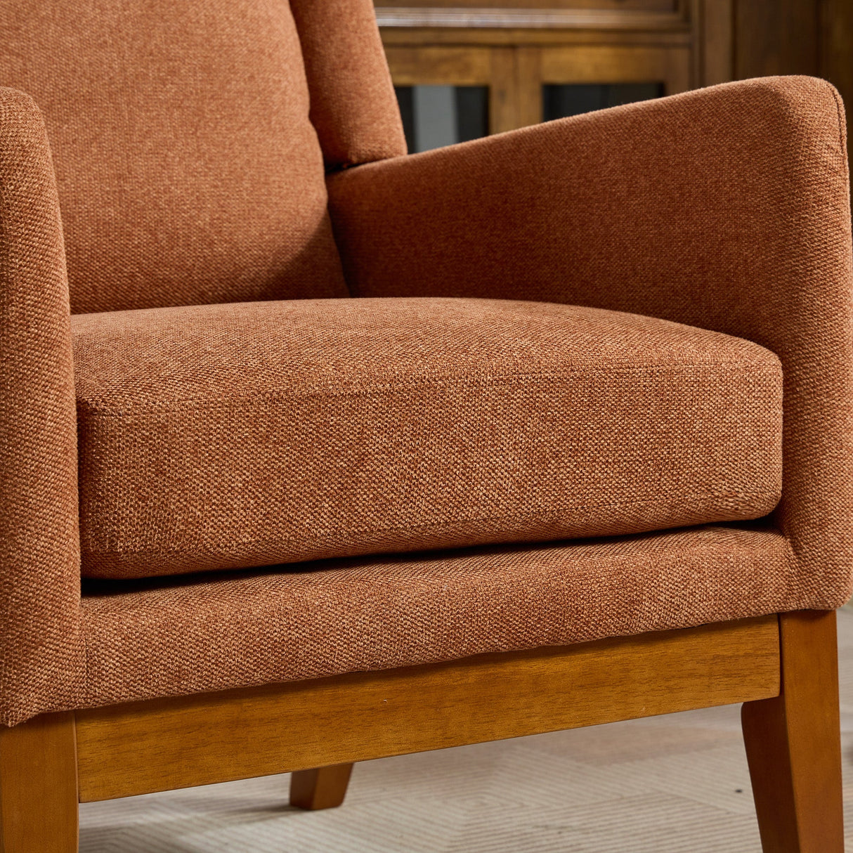 Milstead Wide Modern Accent Chair