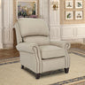 Churchill - Push Thru The Arm Recliner - Cabernet