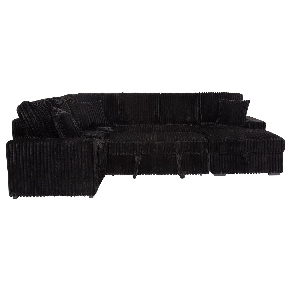 Thurston - Storage Sectional Sofa With Pop Up Bed