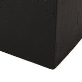 21.5' L Outdoor Magnesium Oxide Planter in Black